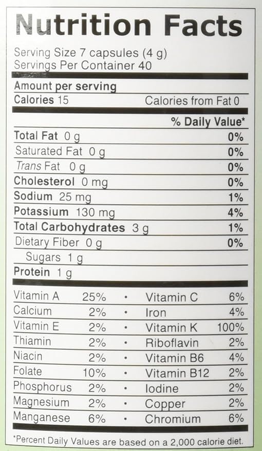 AIM BarleyLife - Barley Life Capsules 280-capsules