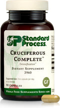 Standard Process Cruciferous Complete - Whole Food Antioxidant Detox and Liver Support with Vitamin K Organic Kale and Brussel Sprouts - 90 Capsules