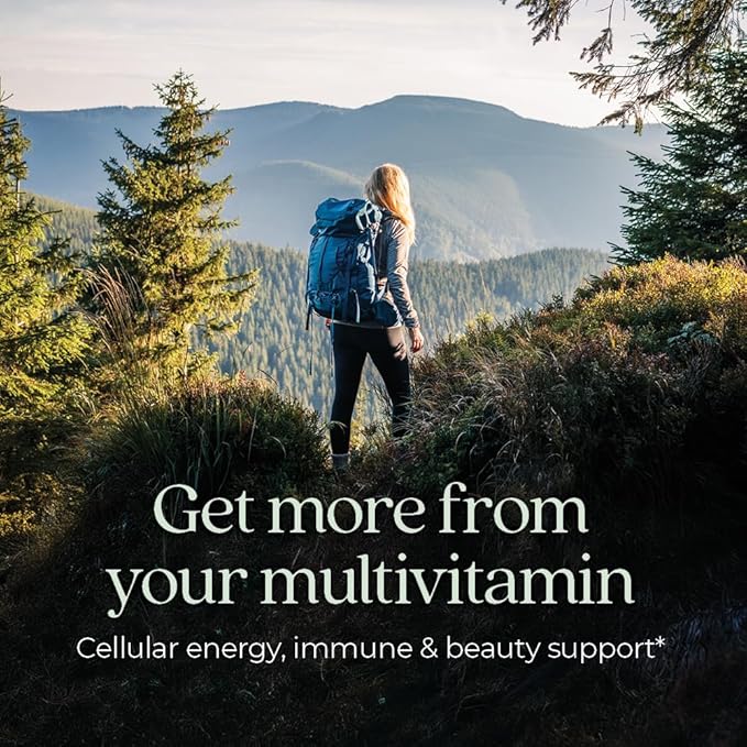 New Chapter Women’s Multivitamin Iron B6 B12 Biotin for Hair Growth D3 VIT C Zinc for Immune &amp Stress Gentle on an Empty Stomach Daily Non-GMO Gluten-Free 18+ 96 Tablets (Pack of 2)