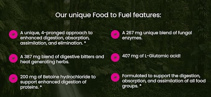 All In Nutritionals Food to Fuel- Formulated to Support The Digestion Absorption and Assimilation of All Food Groups. 30 Servings in Every Jar!