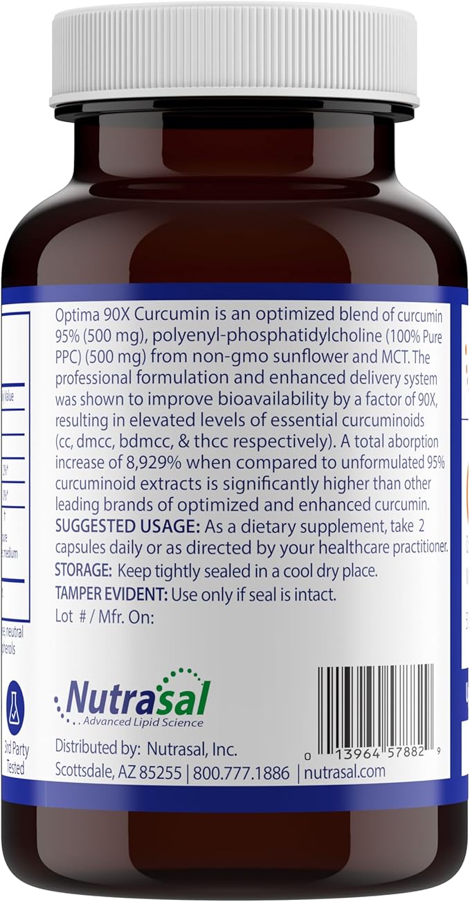 Nutrasal Optima 90X Curcumin