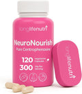 NeuroNourish (Centrophenoxine) 300mg - 120 Vegetarian Capsules 4-Month Supply Natural Nootropic for Strengthening Memory Focus &amp Cognitive Function GMP Certified Made in USA