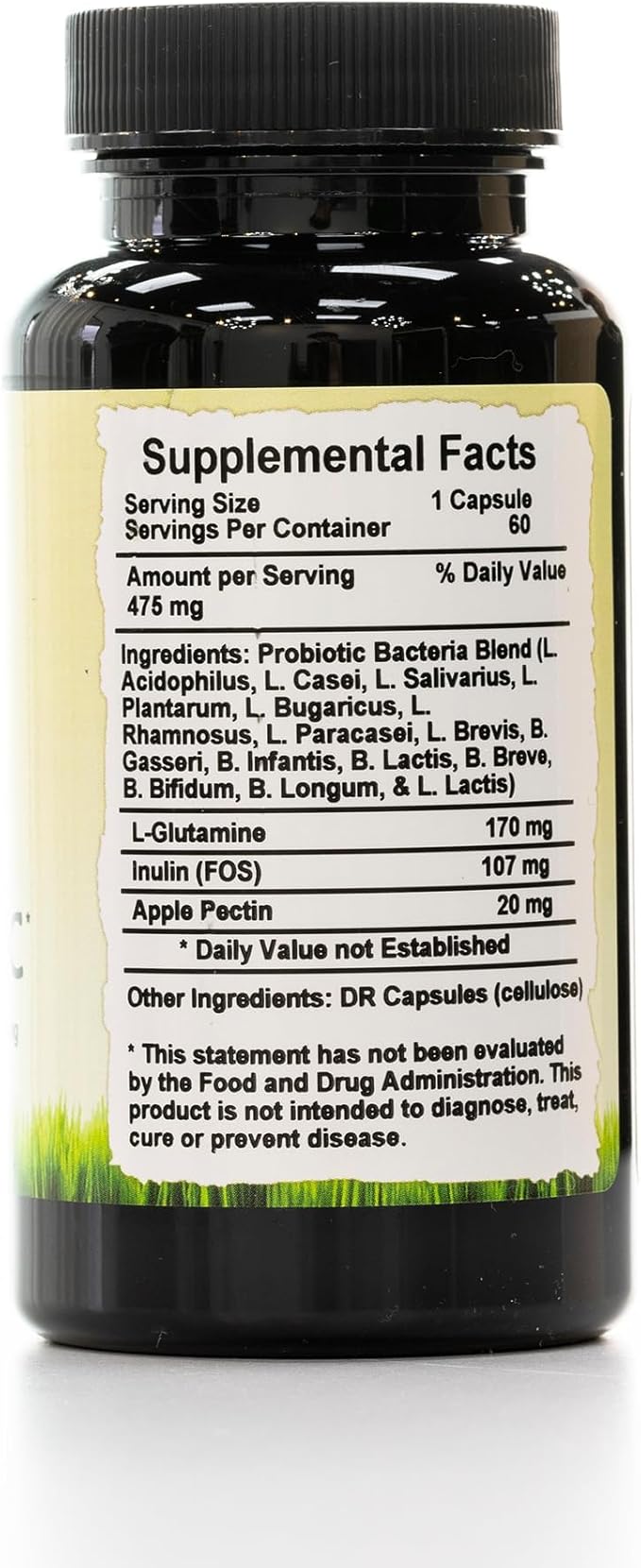 Probiotic Caps — Probiotics for Women and Men — Dietary Supplement for Health improvements Digestive Health Cell Protector — 60 ct