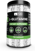 Pure Original Ingredients L-Glutamine (730 Capsules) No Magnesium Or Rice Fillers Always Pure Lab Verified