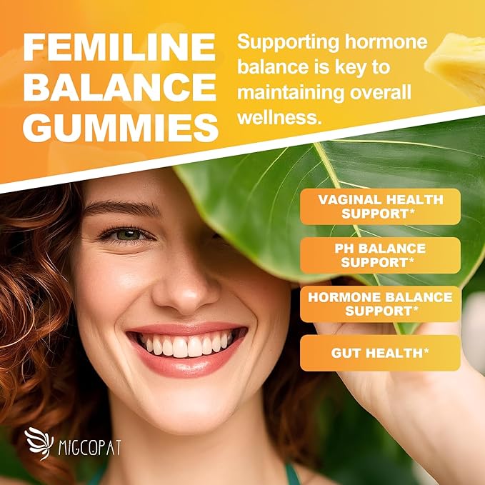 Migcopat Fiber Gummies + Feminine Balance Gummies