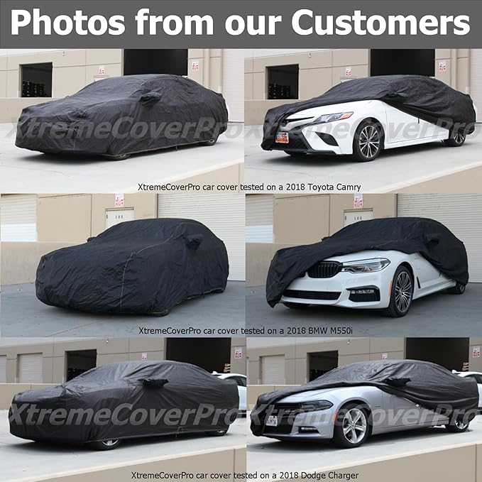 Car Cover fits 2014 2015 2016 2017 2018 2019 2020 Mercedes-Benz CLA250 CLA350 CLA45 XTREMECOVERPRO PRO Plus Series Black