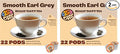 Crazy Cups Smooth Earl Grey Herbal Tea Pods 22 Count | Caffeine Free Kosher Certified Black Tea Blend with Licorice Root &amp Star Anise K Cup Compatible Bold Bergamot Flavor Gluten Free Vegan