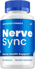 Nerve Sync Capsules – NerveSync Advanced Supplement Natural Blend Reviews (1 Pack - 60 Capsules)