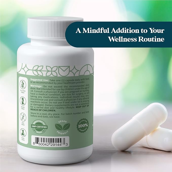 Pattern Wellness Sea Moss Complex – Sea Moss Burdock Root Bladderwrack Vitamin C &amp Ginger – Supports Immune &amp Digestive Health – Vegan Non-GMO – 30 Capsules