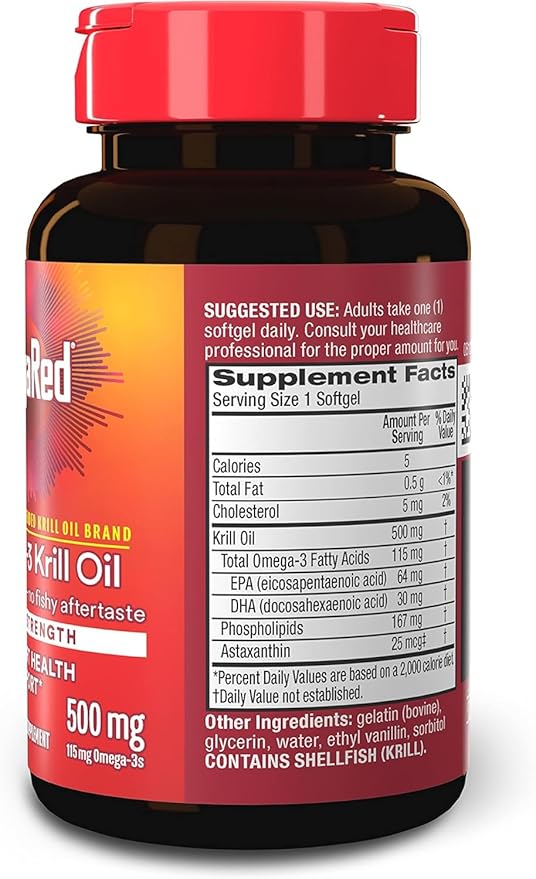 Schiff MegaRed Softgels Extra Strength 45 Count