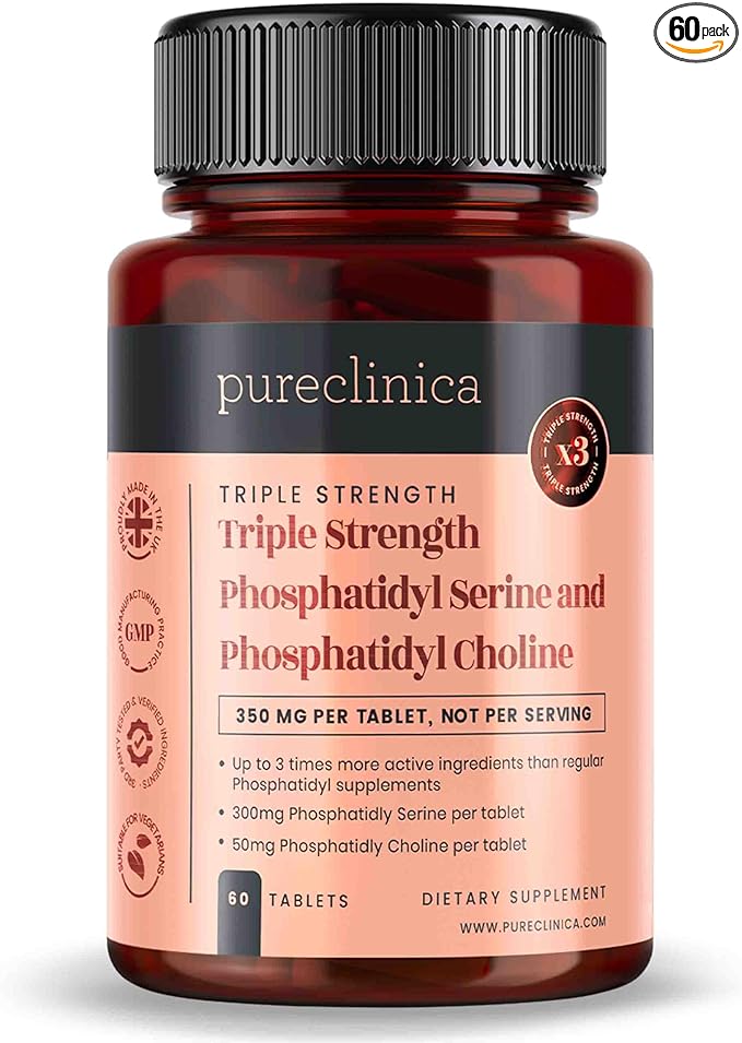 Triple Strength Phosphatydyl Serine and Phosphatidyl Choline x 60 Tablets