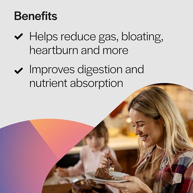 PureFormulas Complete Enzyme | Pancreatic Enzymes 1000mg (Full Strength) | Pancreatin Digestion Supplement with Protease Amylase &amp Lipase | Digestive Support | Dairy and Soy Free 180 Tablets
