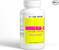 Omega-3 EPA 180mg + DHA 120mg Fish Oil Softgels 100 Count 0.38 lb