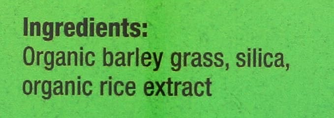 Pines Organic Barley Grass500 mg500 Count Tablets