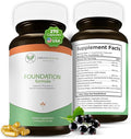 Foundation Formula | Tick Immune Support Supplement | with Japanese Knotweed Root Cat's Claw Milk Thistle | Resveratrol Supplement | Non-GMO All-Natural &amp Vegetarian 270 Capsules