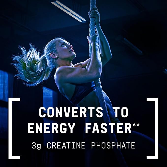 BEYOND RAW GNC Creatine Monophate - 8g Dual-Powered Creatine Powder for High-Intensity Training - AstraGin - Easy to Mix - Gluten-Free &amp Sugar-Free - Unflavored - 30 Servings