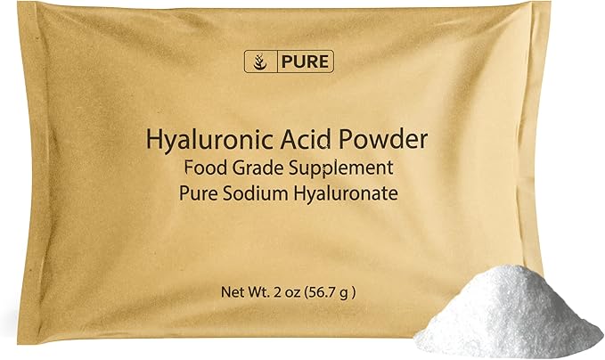 Pure Original Ingredients Hyaluronic Acid (2oz) Water Soluble Fine Powder