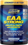 Maximum Human Performance Mhp Eaa Strong Amino Acid Supplements All 9 Essential Amino Acids Bcaas Electrolytes Blue Raspberry 1.2 Pound