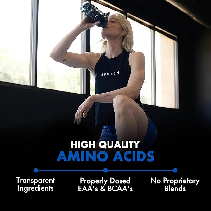 Evogen Amino K.E.M. - EAA &amp BCAA Powder Pump Volumizer | BCAAs Amino Acids Supplement for Blood Flow Muscle Growth &amp Hydration | Peach Mango | 30 Servings