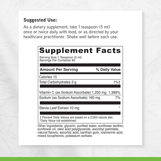 DAVINCI Labs Liposomal C - Collagen Production Oxidative Stress &amp Immune Health Support - Liposomal Delivery System - Gluten Free Vegetarian - 10.15 oz (60 Servings)