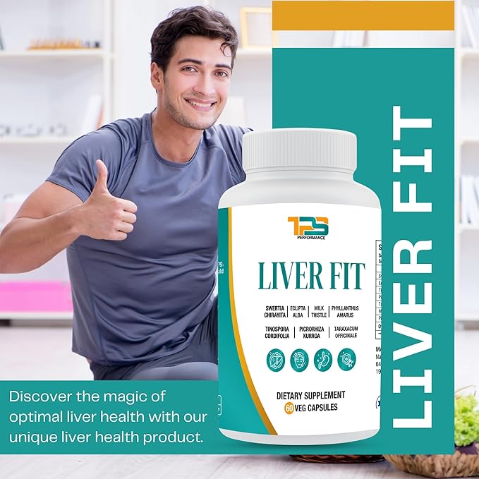 Liver Fit | Liver Cleanse Detox &amp Repair Formula - Natural Liver Support Supplement with Milk Thistle Extract Phyllanthus Amarus Extract Picrorhiza Kurrora Extract (Pack of 3)