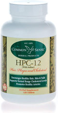 Common Sense Herbal Products HPC-12 (270): Hair Plaque and Cholesterol with Iodine