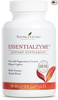 Young Living Essentialzyme - 90 Capsules | Multi-Enzyme Formula | Stimulates Enzyme Activity | Supports Digestive Health for Optimal Digestion | Keto-Friendly | Dietary Supplement