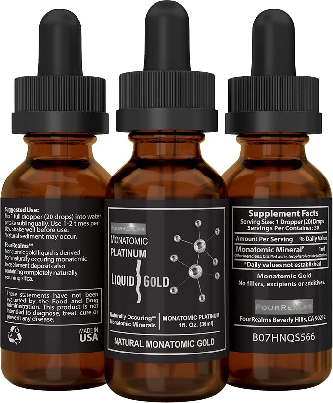 Mono-Atomic ORMUS - Monoatomic Platinum Monatomic Orme 1oz