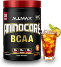ALLMAX AMINOCORE BCAA Powder for Workout Muscle Recovery &amp Increased Endurance - Sugar Free No Fillers 8.18 Grams Bcaas Amino Acids B Vitamins for Women and Men - 30 Servings | Sweet Tea 345g