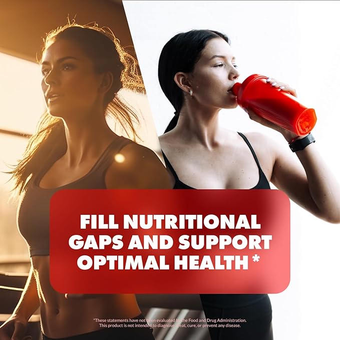 Sculpt Nation by V Shred Multivitamin - Daily Multivitamin for Women and Men with Zinc Vitamin C and Copper Nutritional Support with One Serving of Fruit and Veggies - 60 Capsules
