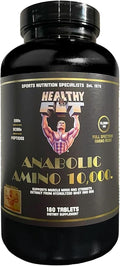 Healthy 'N Fit Amino 10000 - Amino Acid 180 Tablets - Hydrolyzed Egg &amp Whey Source - Fast Absorbing