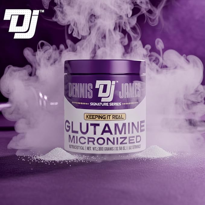 DENNIS JAMES Signature Series Glutamine Micronized | 60 Serving 300g
