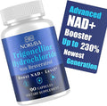 NAD Supplement - NMNH Alternative with Trigonelline HCL 500mg &amp Resveratrol - NAD+ Precursors Plant Extraction - Support Cellular Energy &amp Healthy Aging &amp Brain for Women &amp Men - 90 Ca