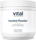 Vital Nutrients Inositol Powder - Myo Inositol Supplement for Women and Men - Supports Energy Nervous System Metabolism &amp Ovarian Function* - Vegan Gluten Dairy Soy Free - 56 Servings