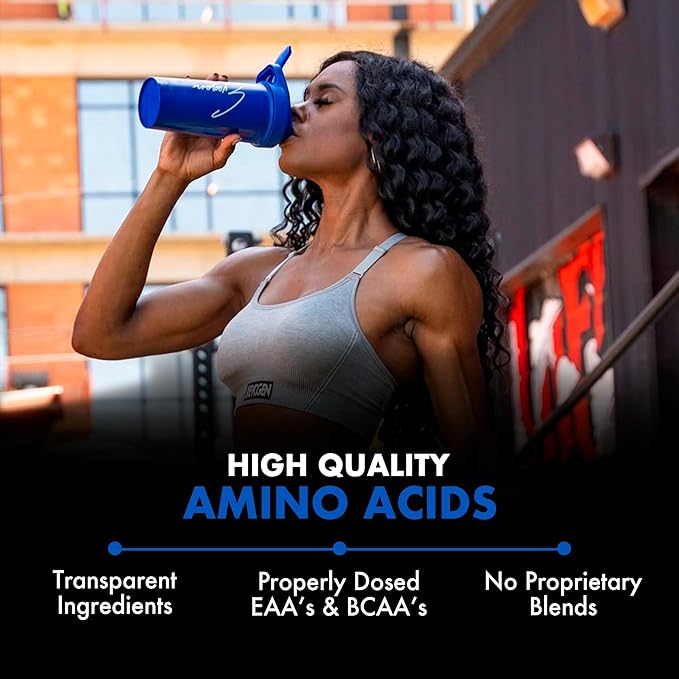 Evogen Amino K.E.M. - EAA &amp BCAA Powder Pump Volumizer | BCAAs Amino Acids Supplement for Blood Flow Muscle Growth &amp Hydration | Victory Punch | 30 Servings