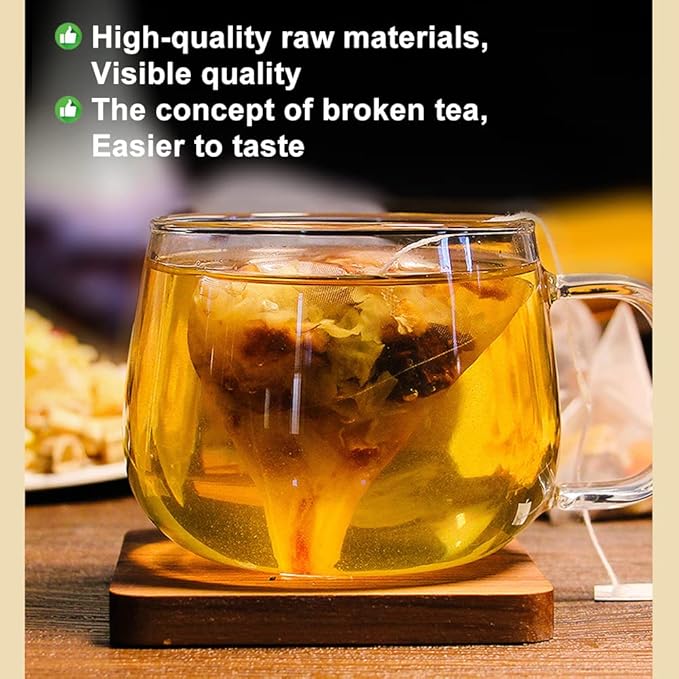 Chinese Fruit Tea 300g 小吊梨汤 10.58oz (15g*20bags) Xiao Diao Pear Soup Tea Bag Caffeine Free Fruit Tea bags Longan Wolfberry Mixed fruit tea (snow pear tremella tea) 小吊梨汤