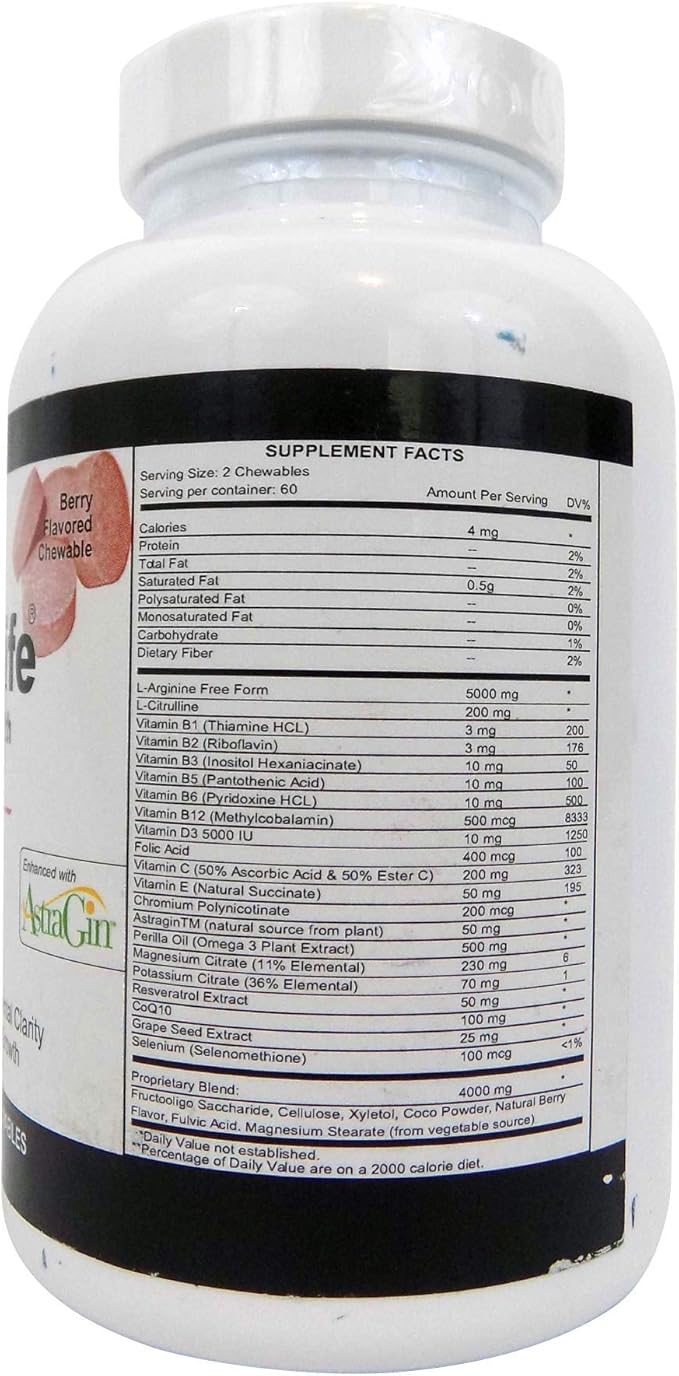 CardioForLife 60 Chewable Tablets - Berry