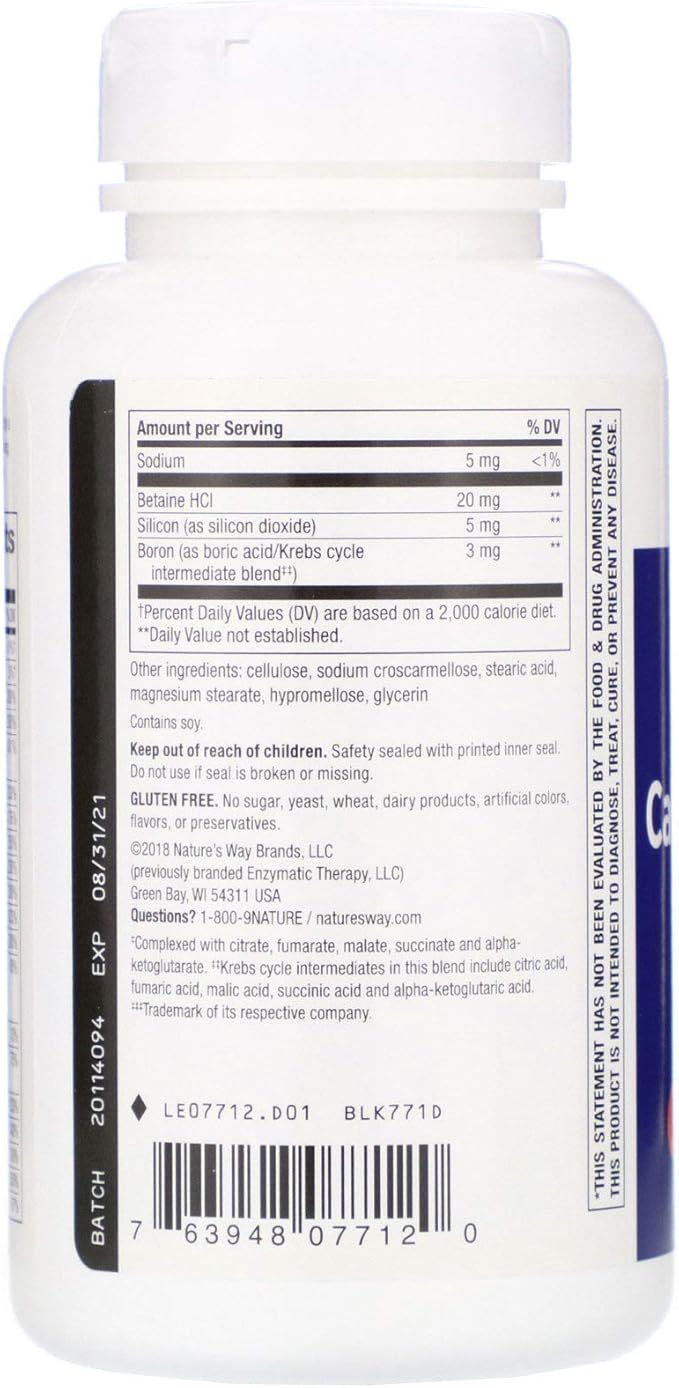 Nature's Way OsteoPrime PLUS Calcium &amp Magnesium Supports Bone Health &amp Muscle Function* with Vitamins D3 &amp K2 Vegetarian 120 Tablets