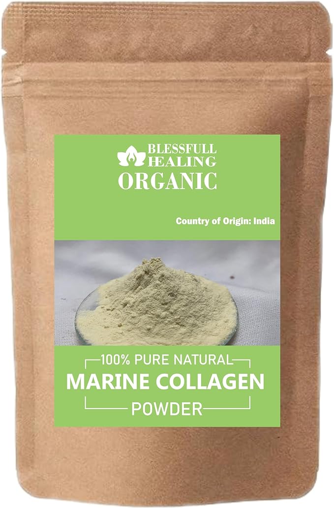 Organic Marine Collagen Powder 100% Pure Natural 300 Gram / 10.58 oz