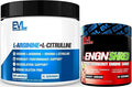 Evlution ENGN Shred Ultimate Pre Workout Powder (Cherry Lime 30 Servings) Plus L-Arginine and L-Citrulline Nitric Oxide Complex (Unflavored 75 Servings)