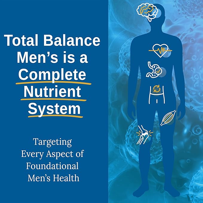 Xtendlife Total Balance Men's Multivitamin for Immune Heart Digestive &amp Cellular Health - Daily Support - 70+ Nutrients &amp Minerals - 30 Day Supply