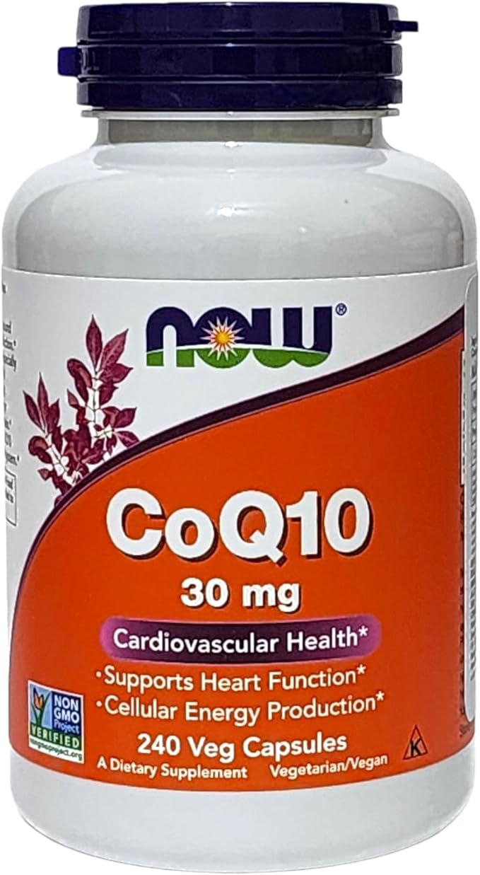 Now Foods Coq10 30mg 240 Vcaps