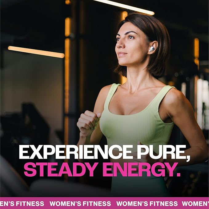 Creatine for Women Athletes Burn Fat Pre-Workout Fitness Instant Energy Muscle Tone Aerobics Endurance Cycling Running &amp Stamina. Muscle Without Bulk Amino Acids Vitamins. Cherry