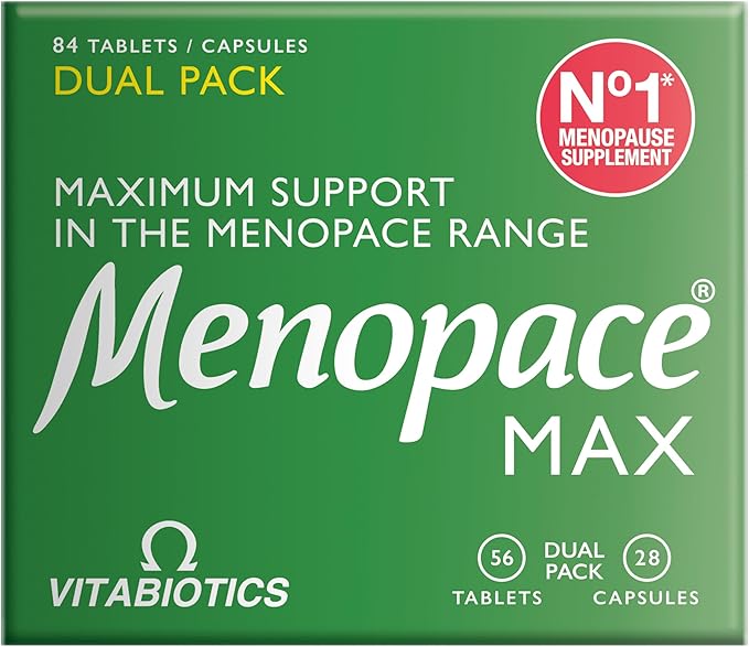 Menopace by Vitabiotics Max Capsules &amp Tablets x 84