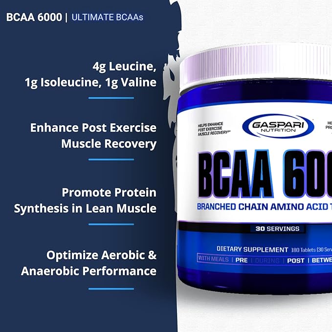 Gaspari Nutrition AminoMax 8000 Advanced Amino Acids for Muscle Recovery Growth and Endurance - Creatine Leucine Taurine and BCAAs (325 Tablets)