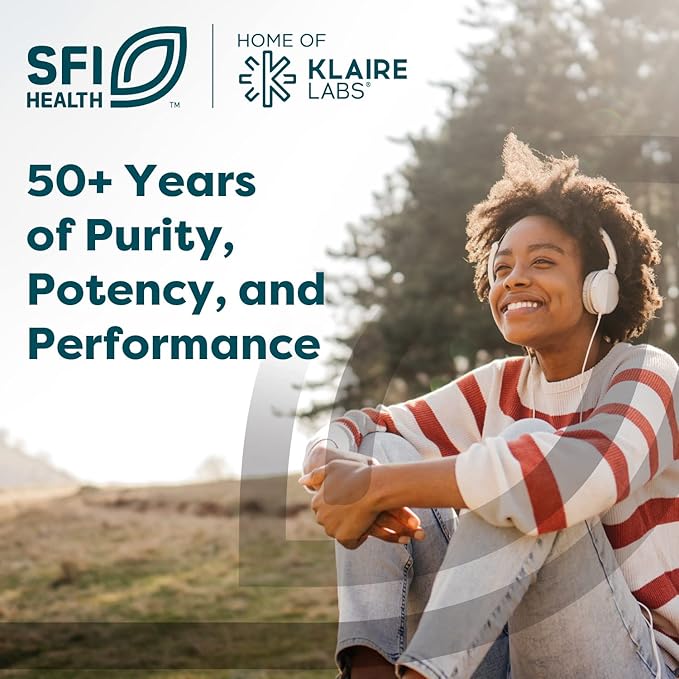 Klaire Labs SFI Health Eicosamax 1000 TG Fish Oil - 1000 mg EPA/DHA per Soft Gel Ultra Pure Omega-3 Fish Oil Pills - Sustainably Sourced - Natural Lemon Flavor for No Fishy Burps (60 Softgels)