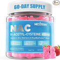 NAC Gummies for Kids &amp Adults Chewable N-Acetyl Cysteine Supplement 600mg 1000mg w/Vitamin C Zinc Elderberry for Antioxidants &amp Immune Support Lung &amp Liver Health Sugar Free 120 Ct