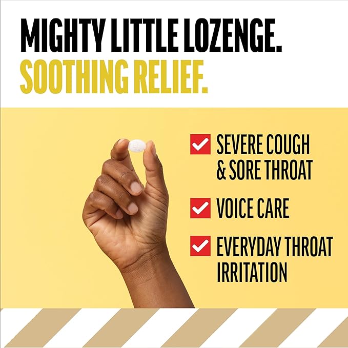 Fisherman's Friend Sugar Free Honey-Lemon Flavored Cough Lozenges (40 Drops x 6-Pack) 5.52mg Natural Menthol Cooling Relief from Sore Throat Persistent Cough &amp Irritation Vegan &amp Gluten-Fr