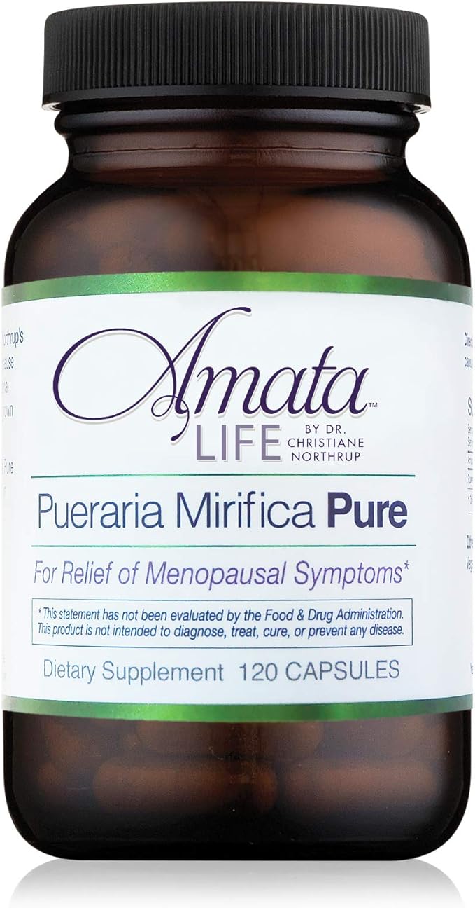 Amata Life by Dr. Christiane Northrup Pueraria Mirifica Pure for Menopause Symptoms