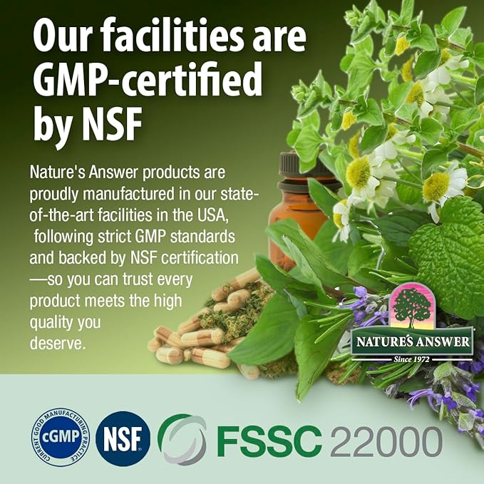 Nature's Answer Bio-Flavonoids and Rose Hips with Organic Alcohol 8-Fluid Ounces